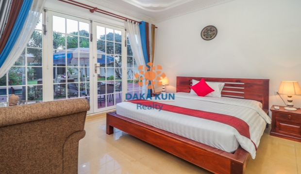 4 Bedrooms Villa for Rent with Swimming Pool in Siem Reap - Svay Dangkum