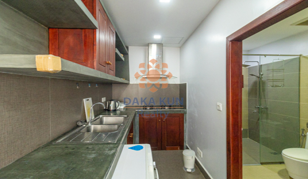 Studio Apartment for Rent with Pool in Krong Siem Reap-Svay Dangkum