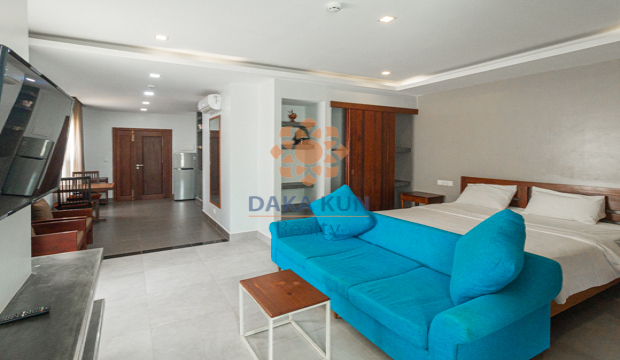 Studio Apartment for Rent with Pool in Krong Siem Reap-Svay Dangkum