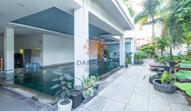 Studio Apartment for Rent with Pool in Krong Siem Reap-Svay Dangkum
