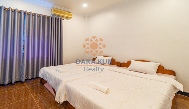 15 rooms Guesthouse for Rent in Krong Siem Reap-Svay Dangkum