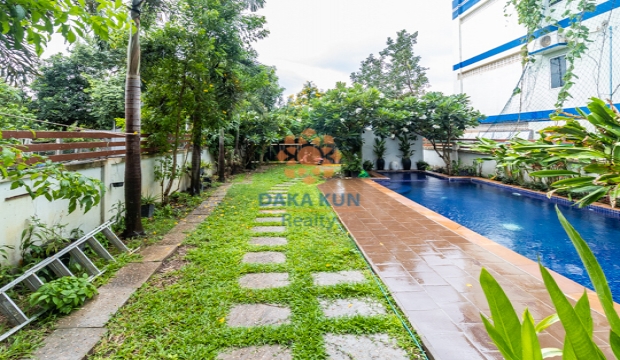 3 Bedrooms Villa with Swimming pool for Rent in Siem Reap-Svay Dangkum