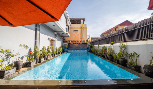 2 Bedrooms Apartment for Rent with pool in Siem Reap