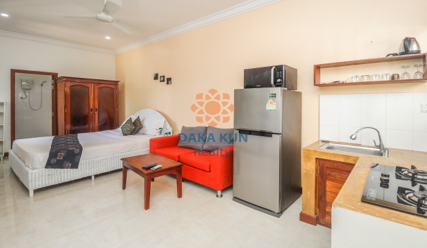 Studio Apartment for Rent with Swimming Pool in Siem Reap