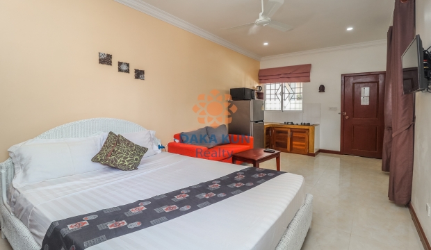 Studio Apartment for Rent with Swimming Pool in Siem Reap