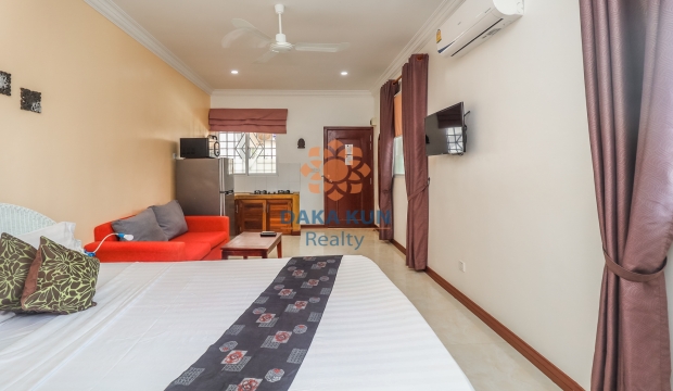 Studio Apartment for Rent with Swimming Pool in Siem Reap