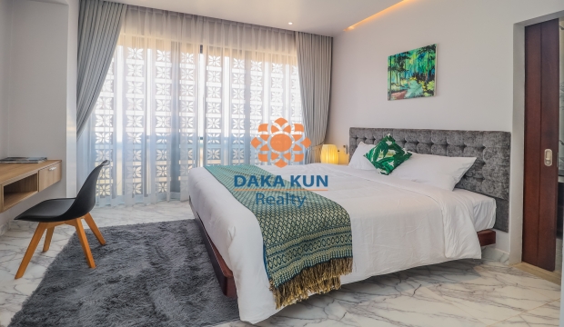 1 Bedroom Apartment for Rent with Pool and Siem Reap-Sala Kamreuk