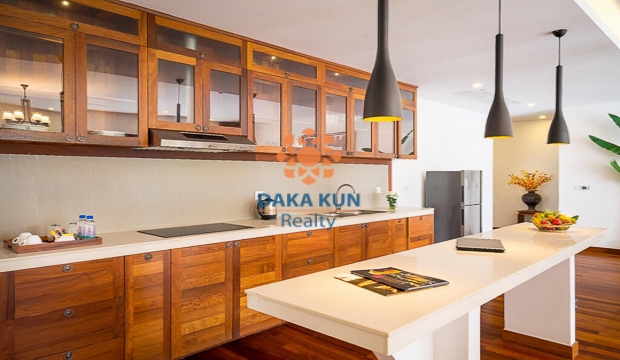 4 Bedrooms Luxury Apartment for Rent near Olda Market in Siem Reap city