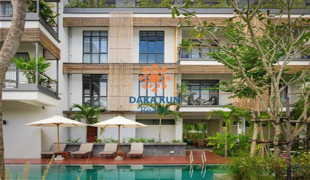 2 Bedrooms Apartment for Rent with Swimming Pool and Gym in Siem Reap