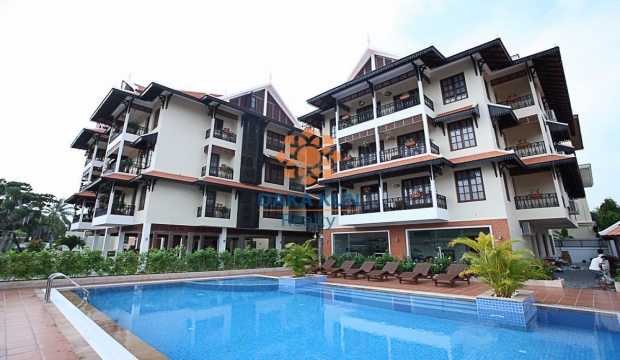 3 Bedrooms Apartment for Rent with Pool in Siem Reap-Central Area