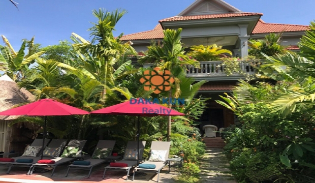 7 Bedroom Villa for Rent with Private Swimming Pool - Svay Dangkum