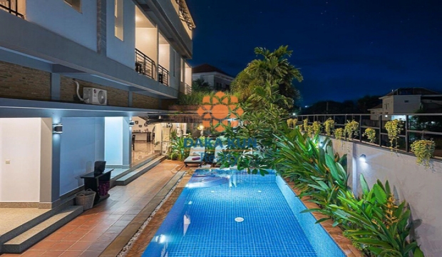 15 Bedrooms Boutique for Sale with swimming pool in Siem Reap