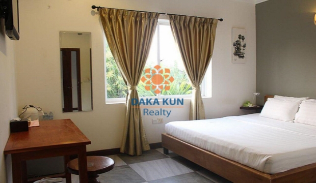 21 Bedrooms Hotel for Sale with Swimming Pool in Siem Reap