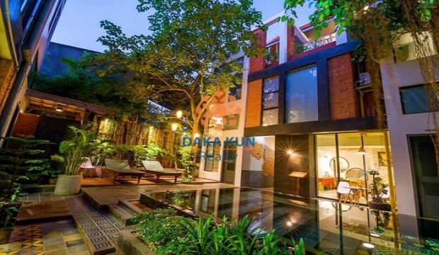 15 Room Boutique Hotel for Rent in Siem Reap