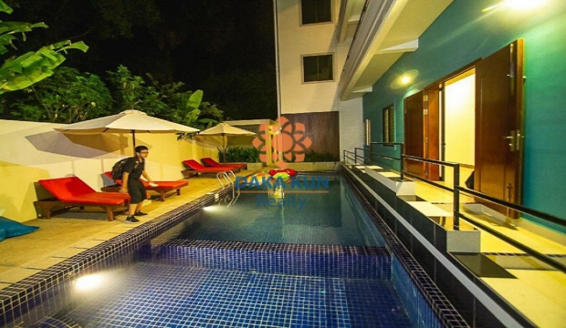 14 Room Boutique Hotel for Rent in Siem Reap-Sala Komreuk