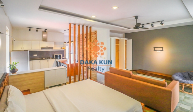 Modern Studio Apartment for Rent in Siem Reap-Svay Dangkum