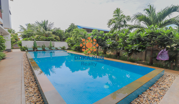 1 Bedroom Apartment for Rent with Swimming Pool in Siem Reap-Svay Dongkum