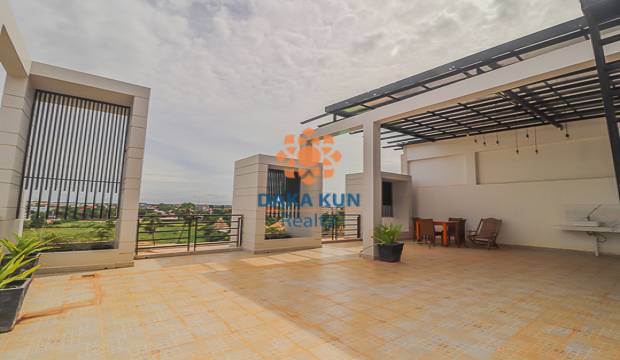 2 Bedrooms Apartment for Rent with Pool in Siem Reap-Svay Dangkum