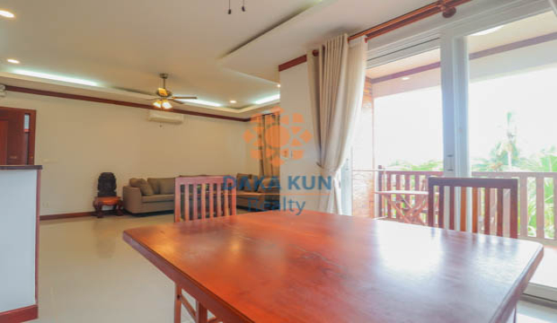 2 Bedrooms Apartment for Rent with Pool in Siem Reap-Sala Kamreuk