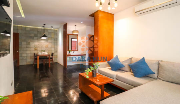 2 Bedrooms Apartment for Rent with Pool and Gym in Siem Reap-Sala Komreuk