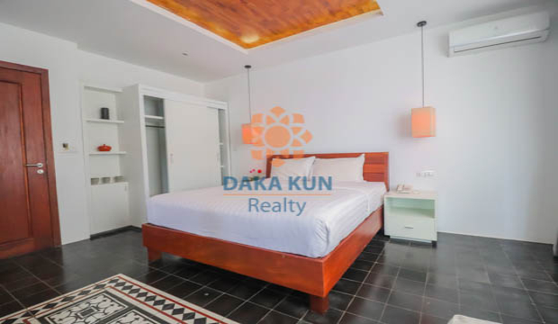 Studio Apartment for Rent with Pool & Gym in Siem Reap-Sala Komreuk