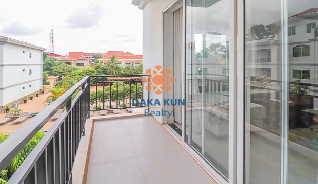 1 Bedroom Apartment for Rent with Swimming Pool in Siem Reap