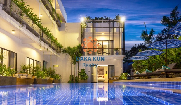 38 Rooms Hotel for Sale in Siem Reap-Sala Kamreuk