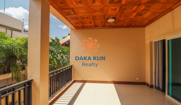 2 Bedrooms Apartment for Rent with Swimming Pool in Svay Dongkum-Siem Reap