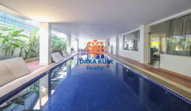 1 Bedroom Apartment for Rent with swimming pool in Siem Reap