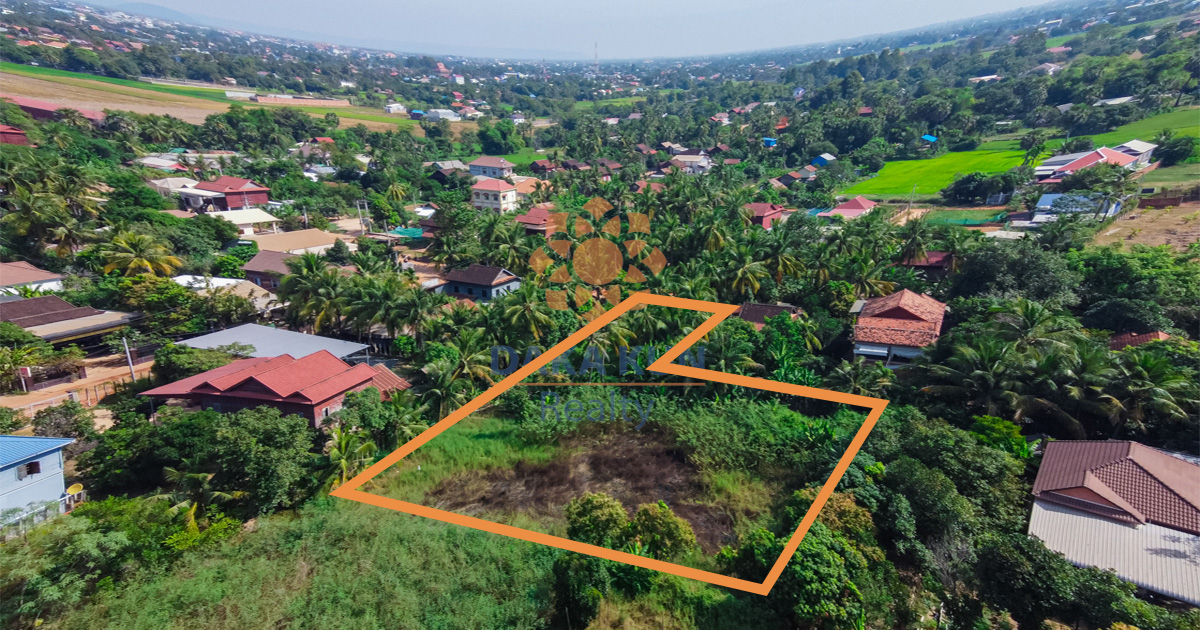 Land for Sale In Siem Reap City-Sangkat Siem Reap