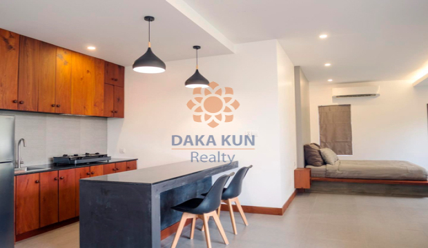 Studio Apartment for Rent in Siem Reap city-Svay Dangkum