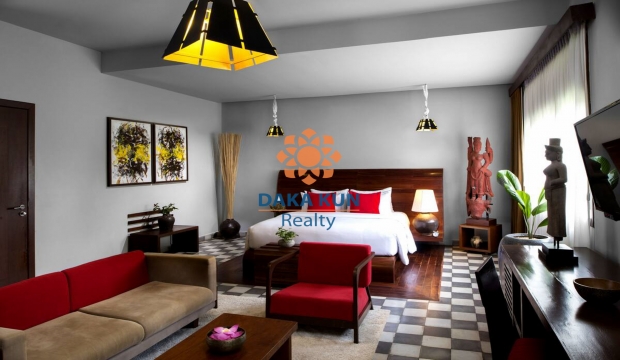 12 Bedrooms Hotel for Sale with Swimming Pool in Siem Reap