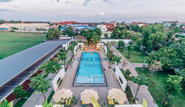 Studio Room Apartment for Rent with Pool in Siem Reap-Sala Kamreuk