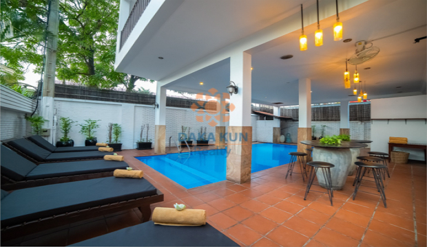 23 rooms Hotel for Rent in Krong Siem Reap-Wat Bo Area