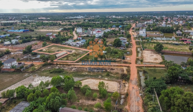 Urgent Sale Land near Svay Dangkum-Siem Reap