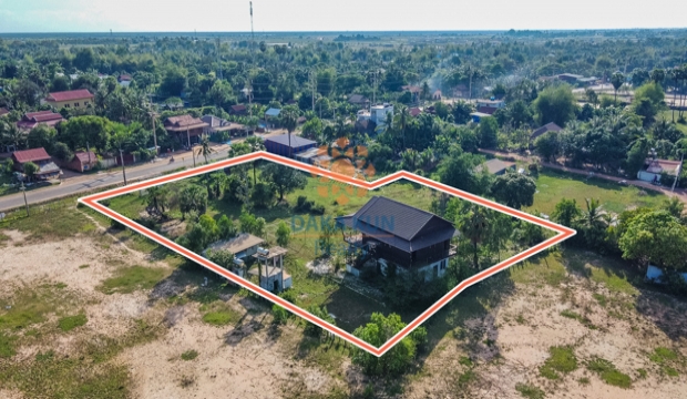 Land for Sale in Siem Reap city-Sambuor