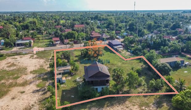 Land for Sale in Siem Reap city-Sambuor