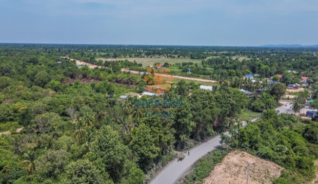 Urgent Sale, Framland for Sale on Main Road 40 meters in Siem Reap