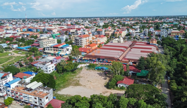 Land for Sale near Samaki Market, Siem Reap city