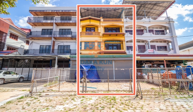 Shophouse for Rent in Siem Reap-on National Road 6