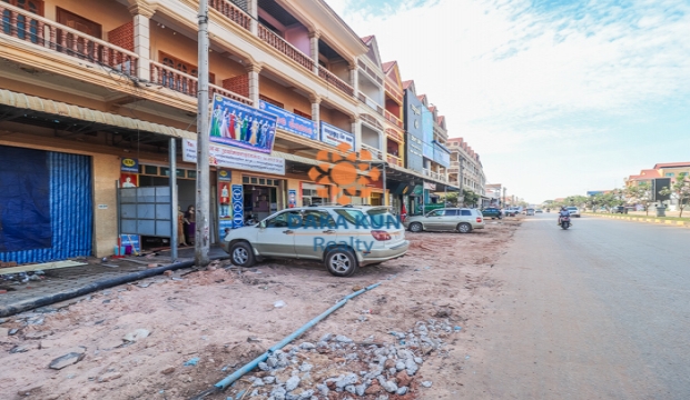 Shophouse for Rent on Lok Taneuy Road, Siem Reap city