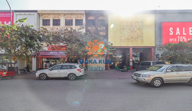 Shophouse for Rent on Sivutha Road, Siem Reap