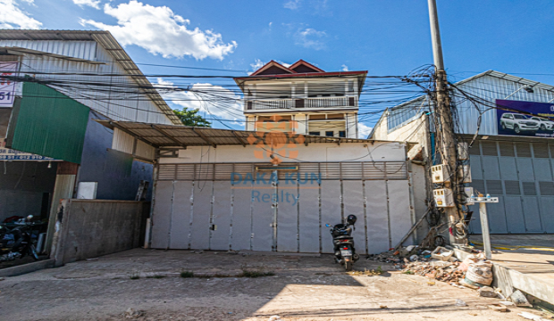 Shophouse for Rent in Krong Siem Reap-Svay Dangkum