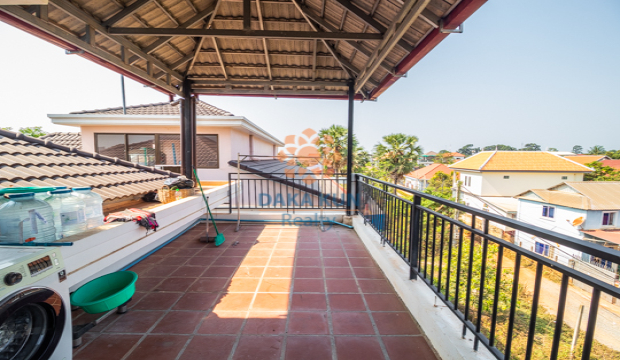 Villa for Rent with Swimming Pool in Siem Reap City-Sla Karm