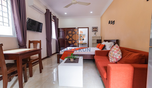 Studio Apartment for Rent with Swimming Pool in Siem Reap City