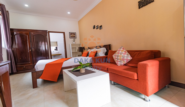 Studio Apartment for Rent with Swimming Pool in Siem Reap City