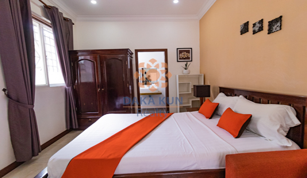 Studio Apartment for Rent with Swimming Pool in Siem Reap City