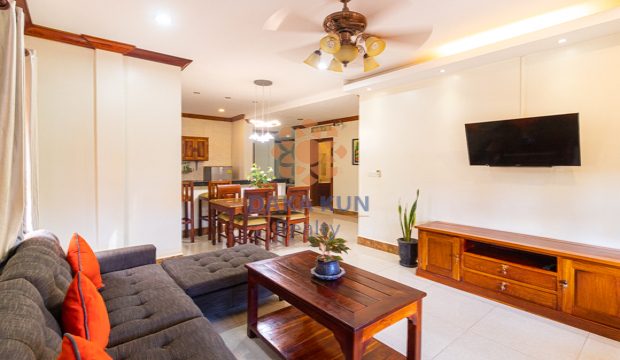 2 Bedrooms Apartment for Rent with pool in Siem Reap