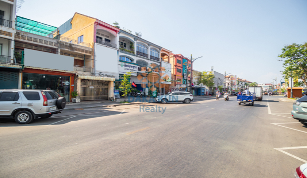 Shophouse for Rent in Krong Siem Reap-Sivutha St.