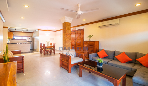 2 Bedrooms Apartment for Rent with pool in Siem Reap